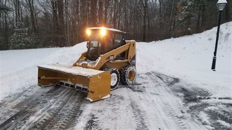 plowing deep snow with skid steer|snowex plows for skid steers.